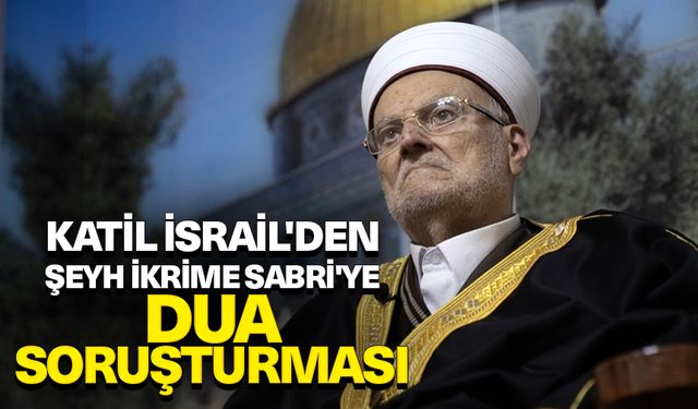 Katil İsrail, cuma hutbesinde Heniyye'ye dua eden Mescid-i Aksa imam hatibi hakkında soruşturma başlattı