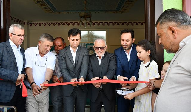 Alevkışla Huzur Camii ibadete açıldı