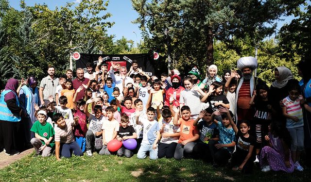 Müftülük yetim çocukları piknikte buluşturdu