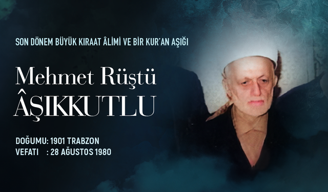 Mehmet Rüştü Aşıkkutlu kimdir?