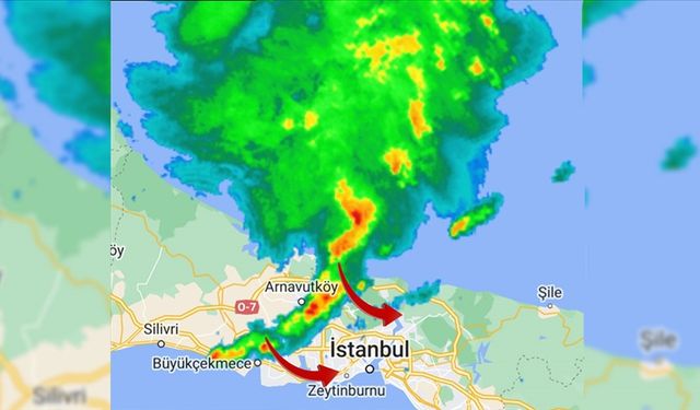 Meteorolojiden İstanbul için sağanak uyarısı