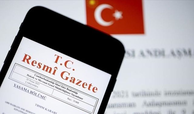 TBMM kararları Resmi Gazete'de