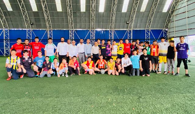 Bingöl'de futbol turnuvası sona erdi