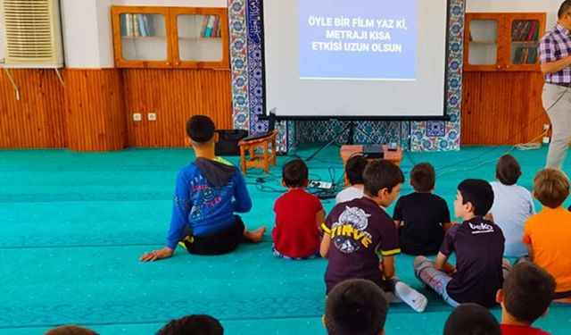 Yaz Kur’an Kursu öğrencilerine "bağımlılık semineri"