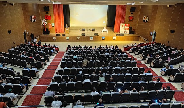 Adıyaman'da Mevlid-i Nebi konferansı