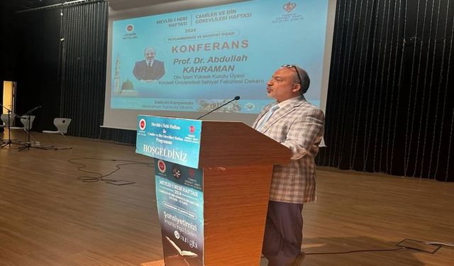 Ataşehir'de ''Peygamberimiz ve Şahsiyet İnşası'' konferansı