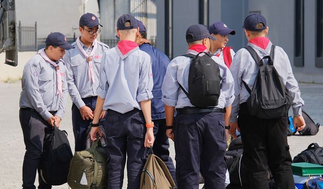 Diyanet izci gençleri Bursa'dan yola çıktı