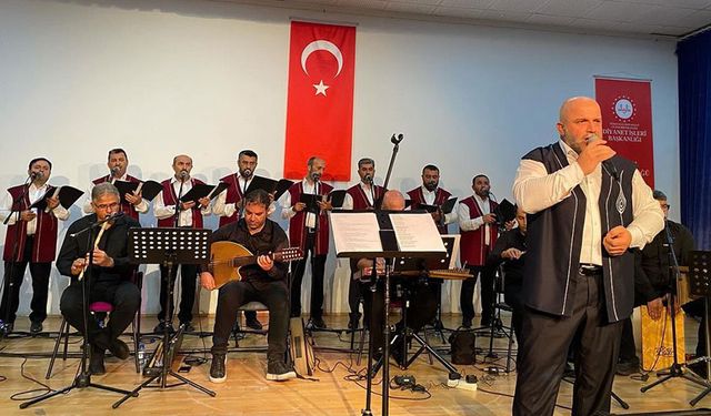 Çorum’da din görevlilerinden musiki konseri