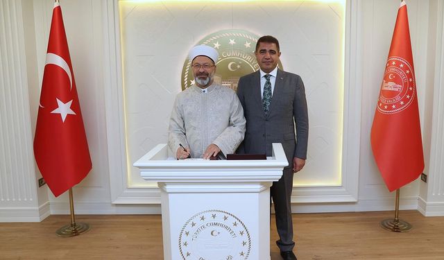 Diyanet İşleri Başkanı Erbaş, Düzce Valiliğini ziyaret etti