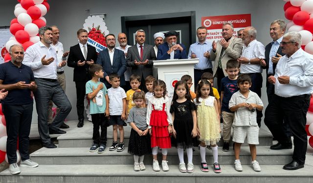 Ortaköy’de 4-6 Yaş Kur’an kursu dualarla açıldı