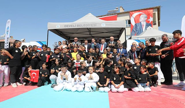 Develi'de ERVA Spor Kulübü açıldı