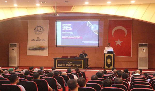 İstanbul'da "Diyanet Dijital Atölye" projesi başladı