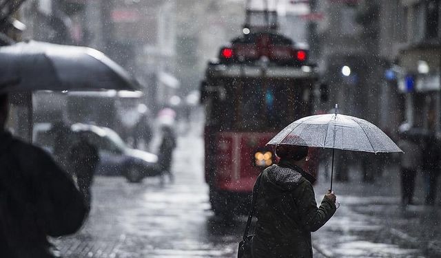 İstanbul için sağanak uyarısı