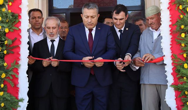 Kilis'te Süleyman Şah Camii dualarla açıldı