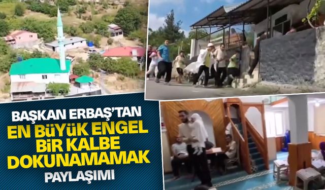 Başkan Erbaş: En büyük engel bir kalbe dokunamamak