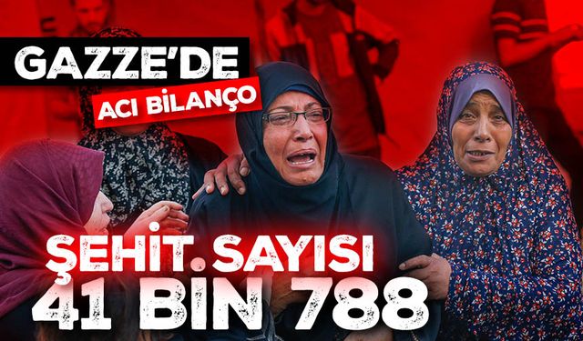 Katil İsrail'in 363 gündür saldırılarını sürdürdüğü Gazze'de can kaybı 41 bin 788'e yükseldi