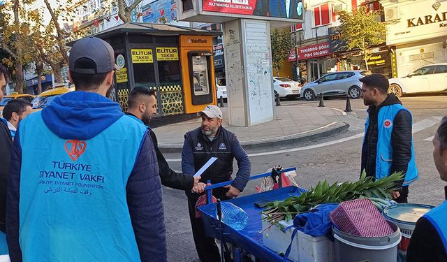 Genç TDV gönüllülerinden "İyilik Hareketi"