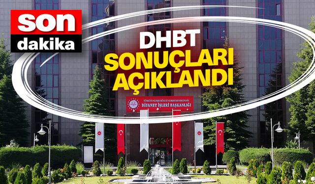 2024 DHBT Sınavı sonuçları açıklandı