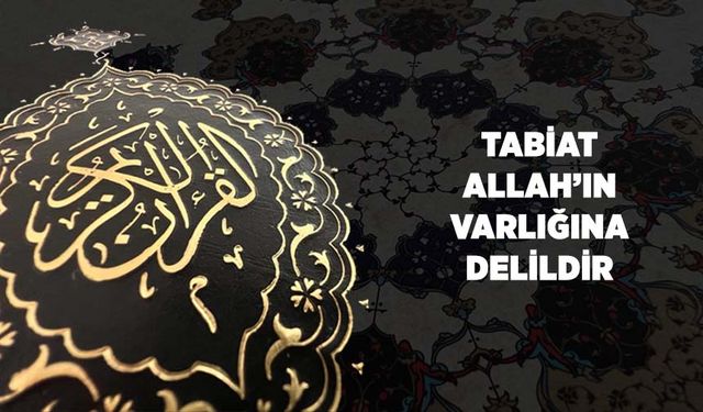 Tabiat, Allah'ın Varlığına Delildir