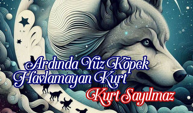 Ardında Yüz Köpek Havlamayan Kurt, Kurt Sayılmaz