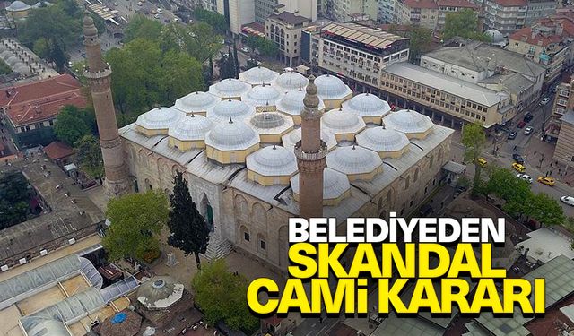 Bursa'da tarihi camilerdeki güvenlik hizmetini sonlandırma kararına tepki