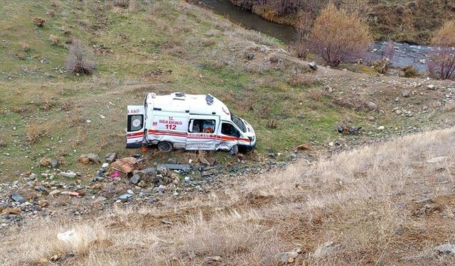 Bitlis'te trafik kazasında 3'ü sağlık personeli 11 kişi yaralandı