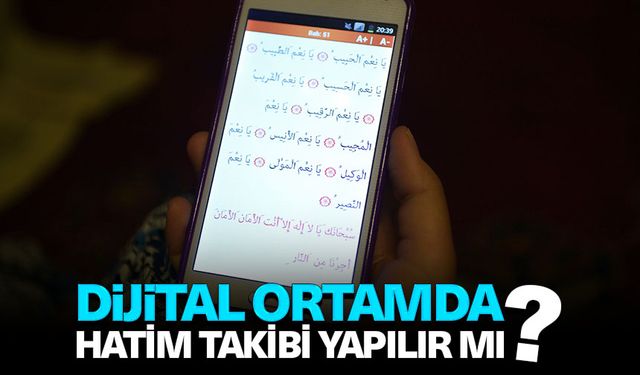 Dijital ortamda abdestsiz Kur'an okunur, hatim takibi yapılır mı?