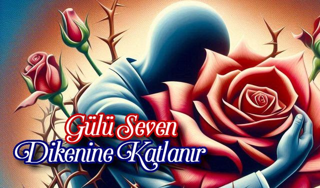 Gülü Seven Dikenine Katlanır