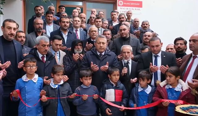 Kilis'te Mağaracık Mahalle Camii açıldı