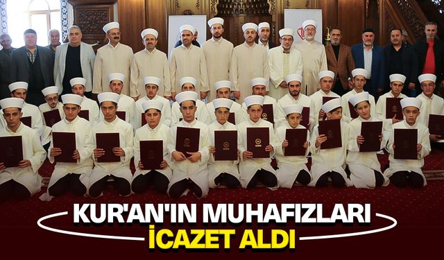 Van’da Kur'an'ın muhafızları icazet aldı