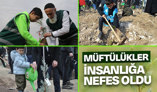 Müftülükler "İnsanlığa Nefes" oldu