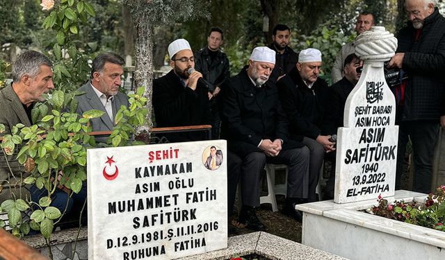 Şehit Kaymakam Safitürk, dualarla anıldı