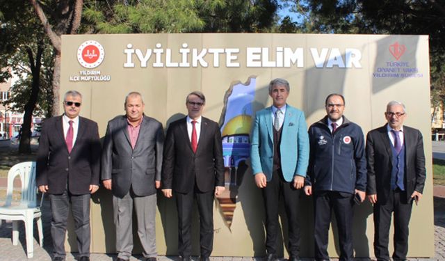 Yıldırım'da "İyilikte Elim Var" etkinliği