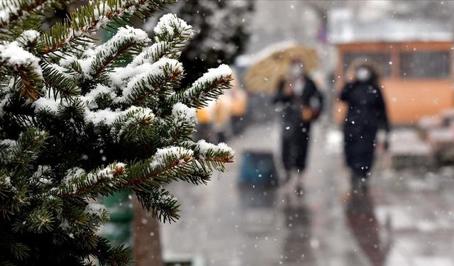 Meteorolojiden bazı bölgeler için kuvvetli sağanak ve kar uyarısı