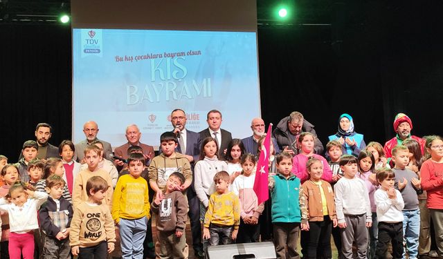 Pendikli çocuklar "Kış Bayramı"nı yaşadı