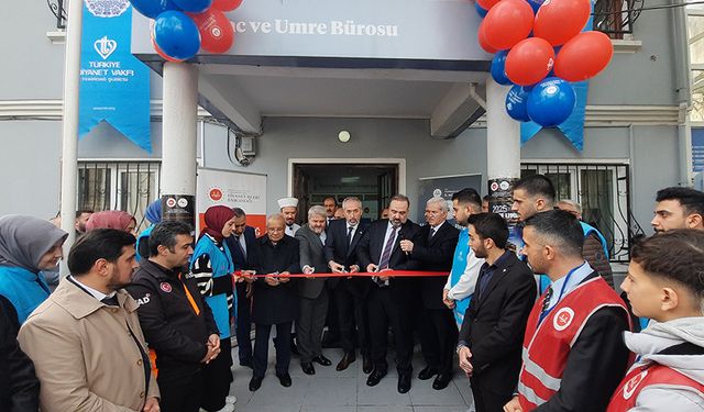 Tekirdağ’da TDV Gençlik Kolları Merkezi ile Hac Umre Bürosu açıldı