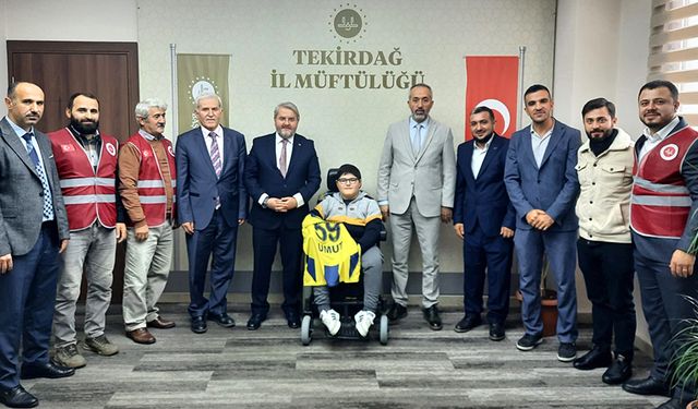 Tekirdağ Müftülüğüne anlamlı ziyaret