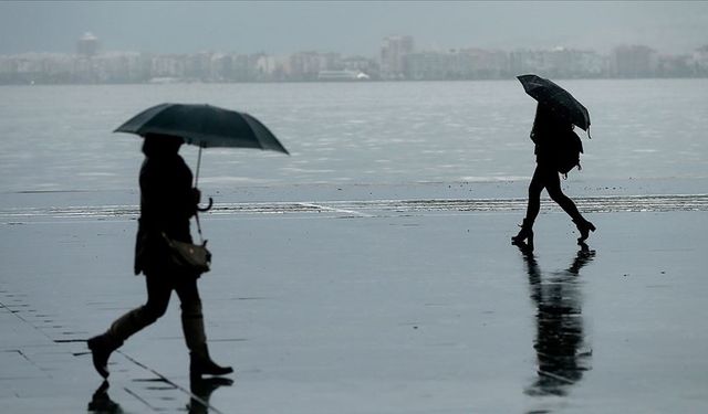 Yurdun bazı kesimleri için gök gürültülü sağanak uyarısı