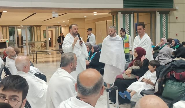 Rizeli umreciler dualarla kutsal topraklara uğurlandı