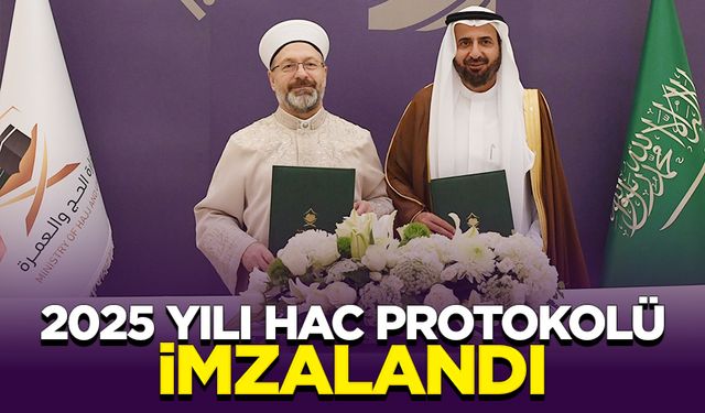 2025 Yılı Hac Protokolü Cidde’de imzalandı