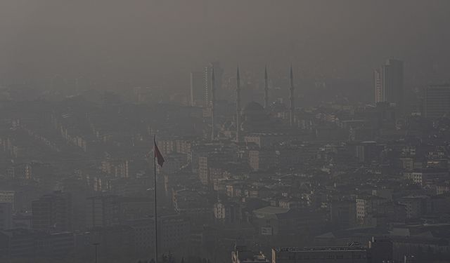 Ankara'nın hava kalitesi "turuncu" seviyede