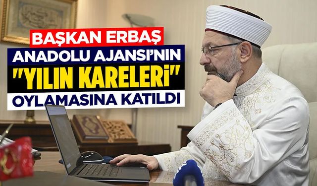 Diyanet İşleri Başkanı Erbaş'ın tercihi "Özgür ülkede ilk namaz" fotoğrafı oldu