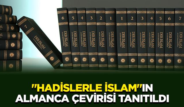 "Hadislerle İslam"ın Almanca çevirisi tanıtıldı