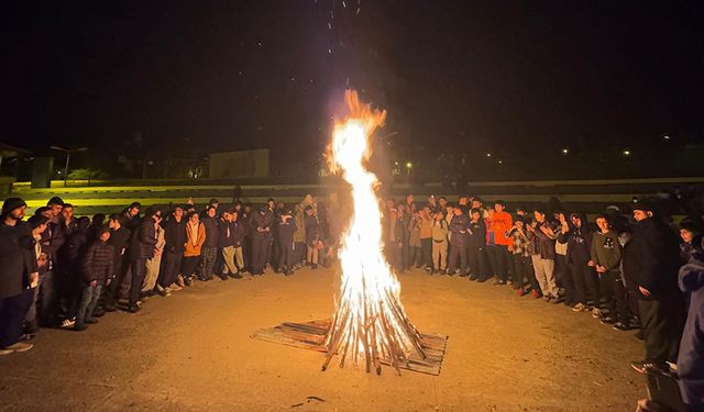 Osmaniye de hafız izciler kampa girdi