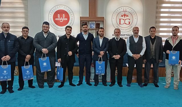 Kilis'e atanan din görevlileri göreve başladı