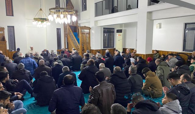 Evliyaoğlu Camii, dualarla açıldı