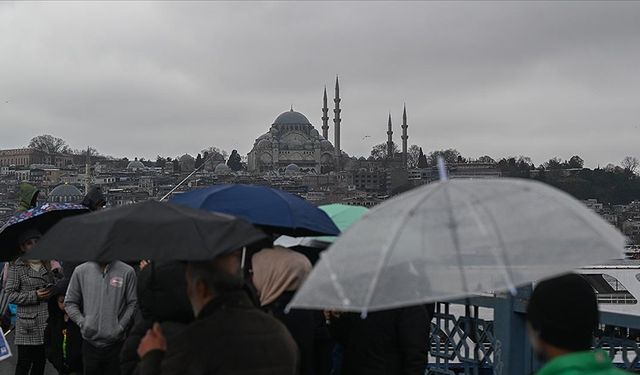 Marmara'da aralık ayında yağışlar önceki yıla göre yüzde 38 arttı