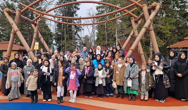 Ortahisar'da gençler ara dönem kampında buluştu