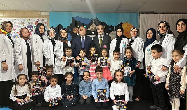 Samsun'daki 4-6 Yaş Kur’an kurslarında karne heyecanı