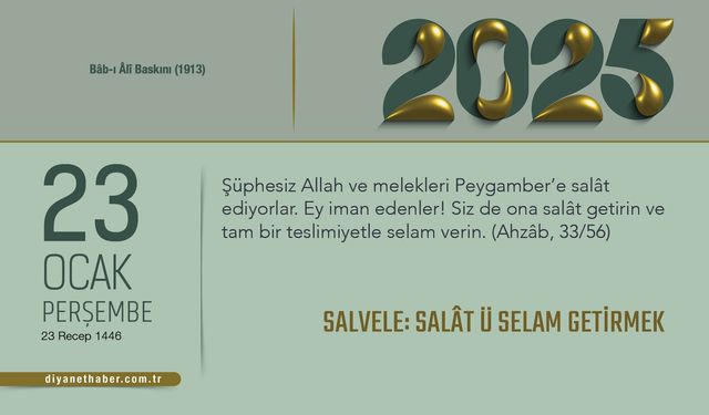 Salvele: Salât ü Selam Getirmek